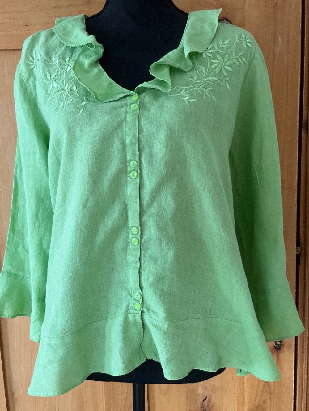 100% linen Top L